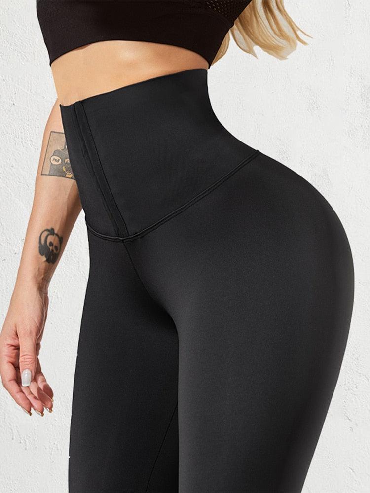 High-Waist Seamless Workout Leggings for Women - Yoga Sportswear