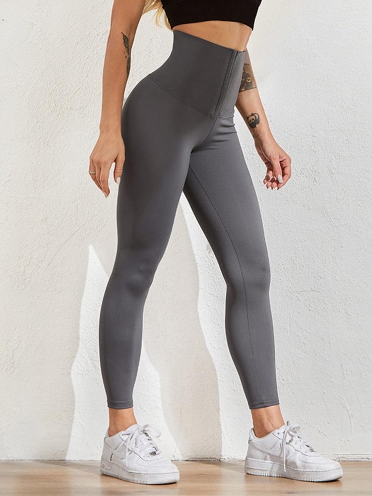 High-Waist Seamless Workout Leggings for Women - Yoga Sportswear