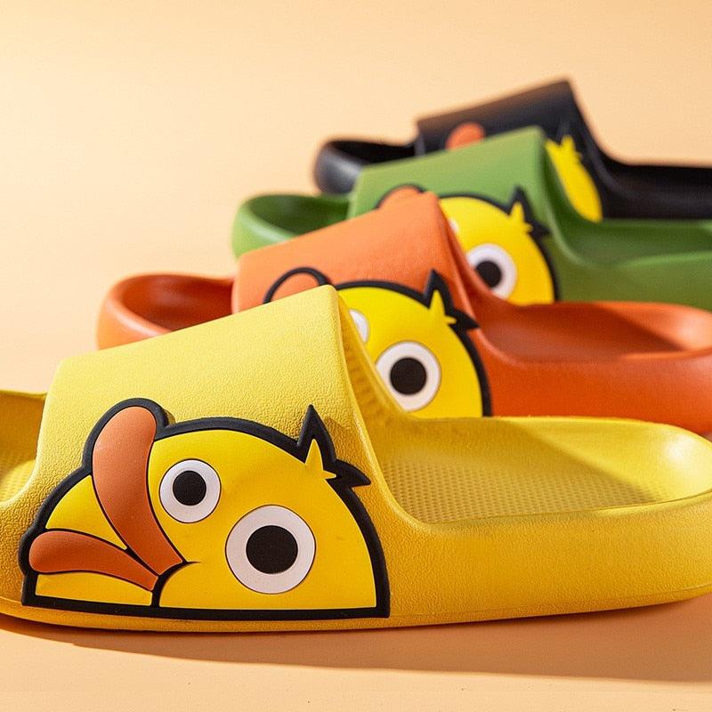 Duck Platform Slides: Cute Quick-Drying Summer Beach Slippers