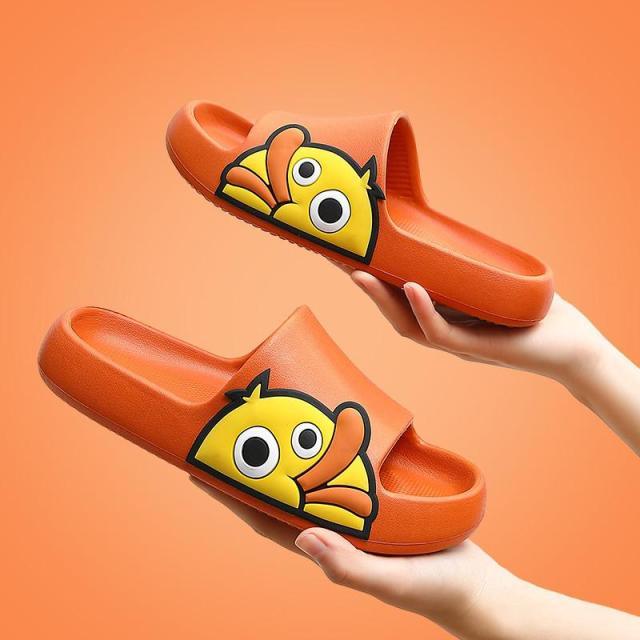Duck Platform Slides: Cute Quick-Drying Summer Beach Slippers
