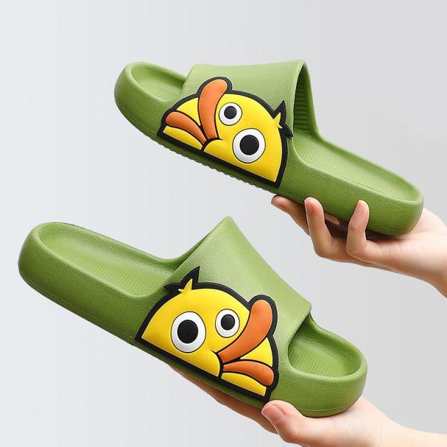 Duck Platform Slides: Cute Quick-Drying Summer Beach Slippers