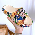 Cartoon Graphic Beach Slides Unisex Non-Slip Thick Soled Sandals