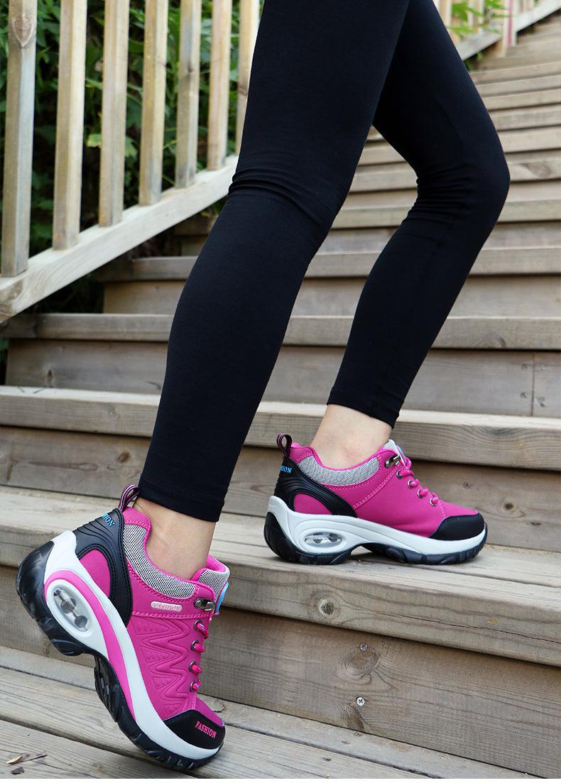 Women's Air Cushion Athletic Walking Sneakers Lightweight Mesh Shoes