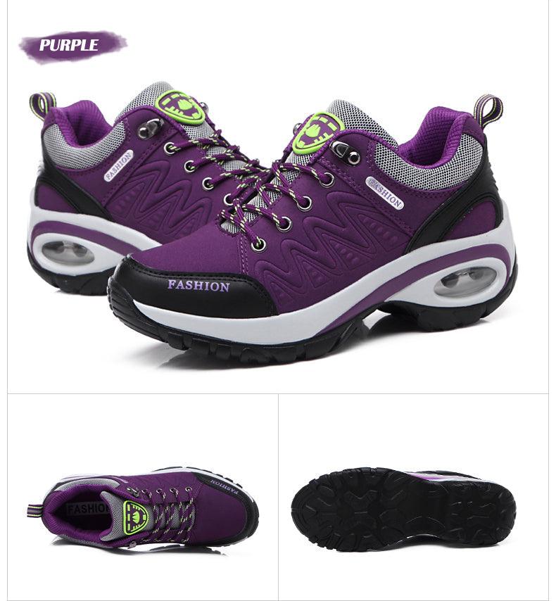 Women's Air Cushion Athletic Walking Sneakers Lightweight Mesh Shoes