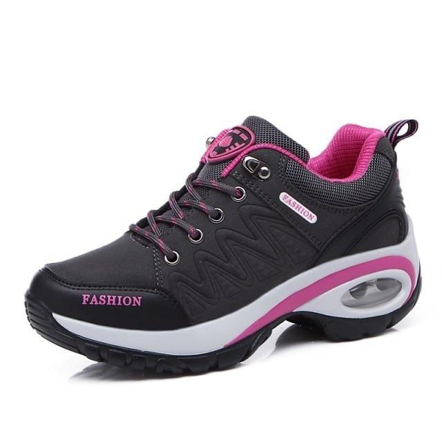 Women's Air Cushion Athletic Walking Sneakers Lightweight Mesh Shoes