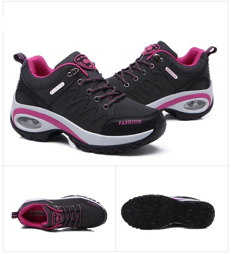 Women's Air Cushion Athletic Walking Sneakers Lightweight Mesh Shoes