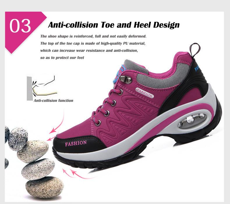 Women's Air Cushion Athletic Walking Sneakers Lightweight Mesh Shoes
