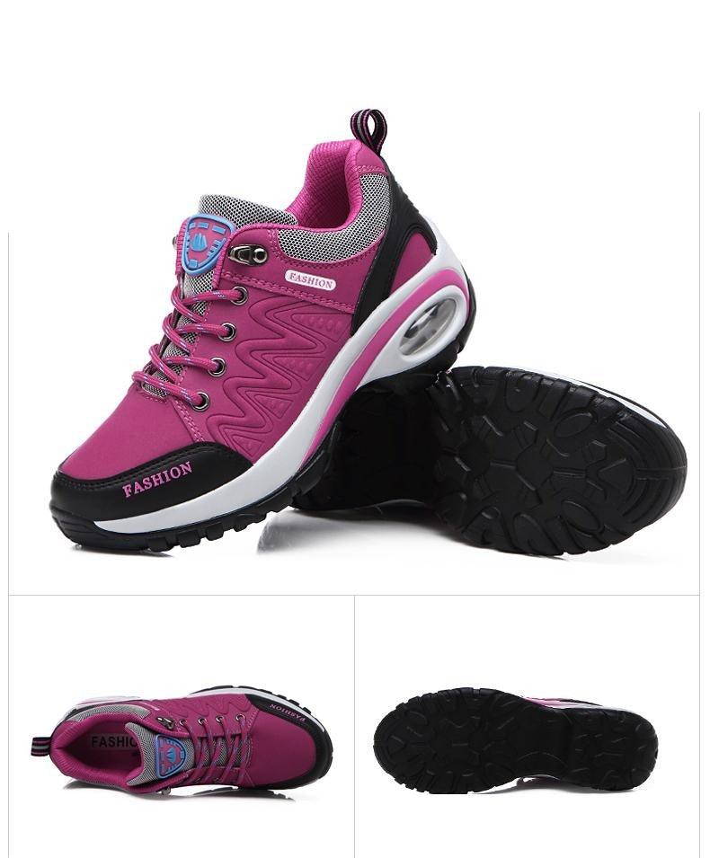 Women's Air Cushion Athletic Walking Sneakers Lightweight Mesh Shoes