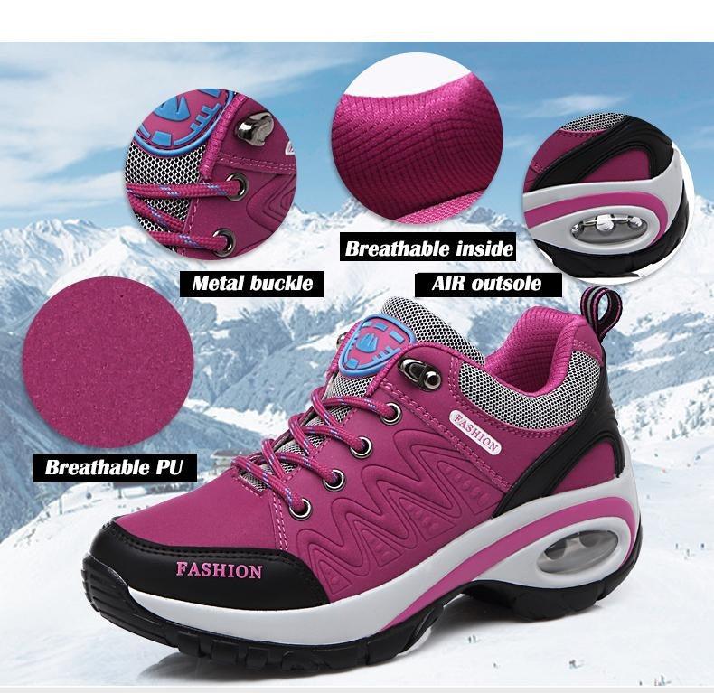 Women's Air Cushion Athletic Walking Sneakers Lightweight Mesh Shoes