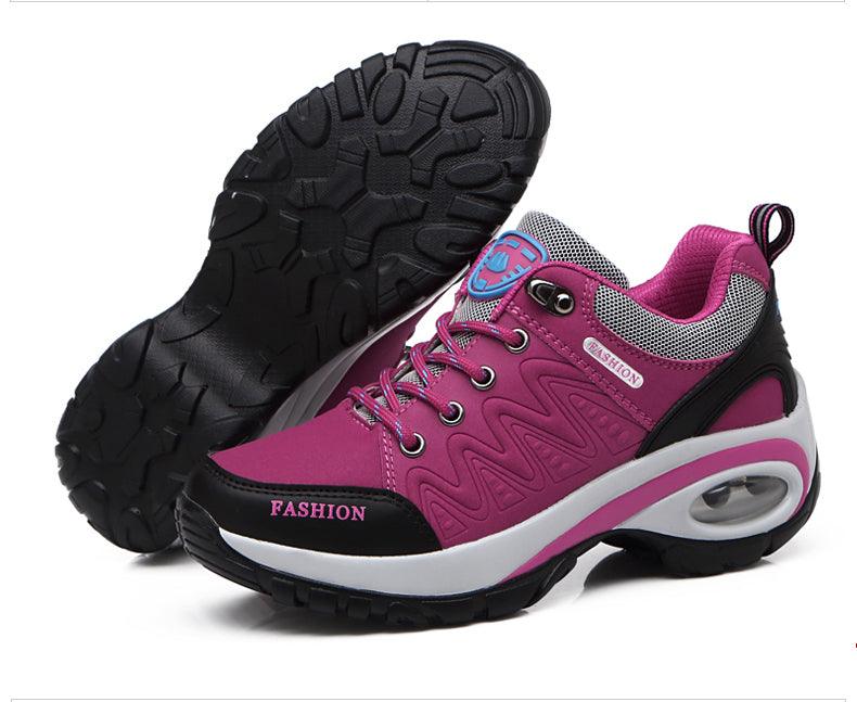 Women's Air Cushion Athletic Walking Sneakers Lightweight Mesh Shoes
