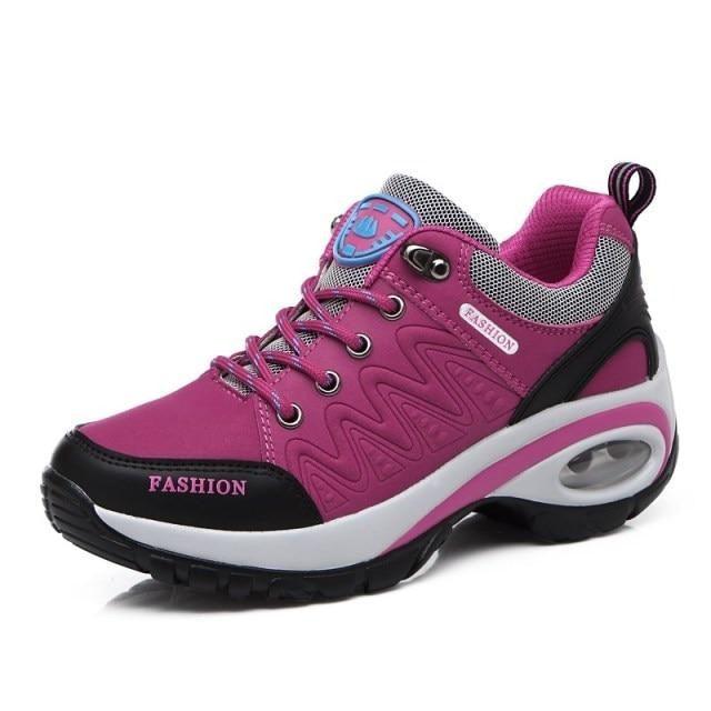 Women's Air Cushion Athletic Walking Sneakers Lightweight Mesh Shoes