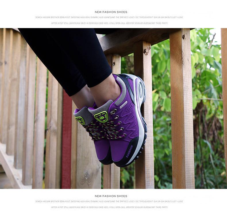 Women's Air Cushion Athletic Walking Sneakers Lightweight Mesh Shoes