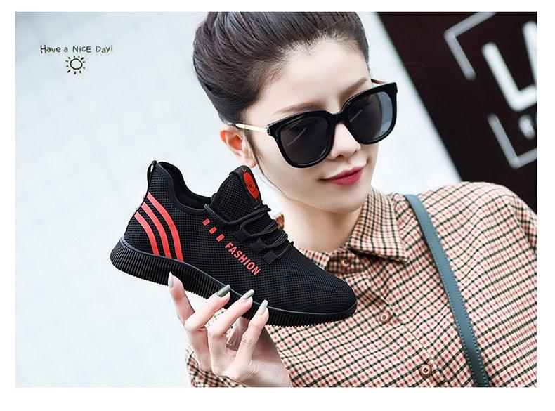 Women’s Lightweight Air Mesh Running Shoes Breathable Sneakers