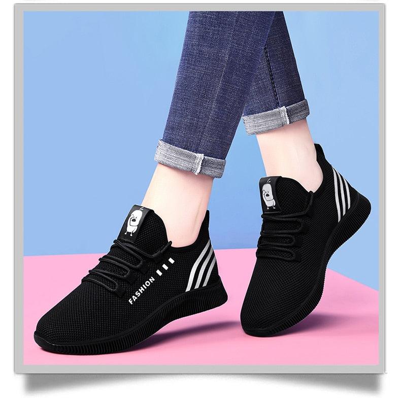 Women’s Lightweight Air Mesh Running Shoes Breathable Sneakers