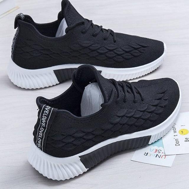 Women's Breathable Mesh Walking Sneakers Lightweight Casual Shoes