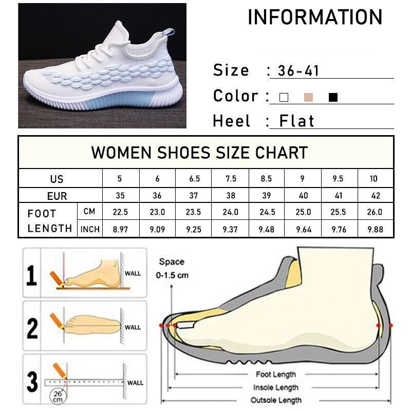 Women's Breathable Mesh Walking Sneakers Lightweight Casual Shoes