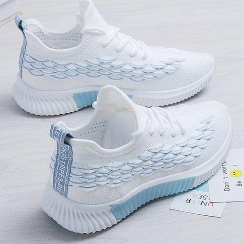Women's Breathable Mesh Walking Sneakers Lightweight Casual Shoes