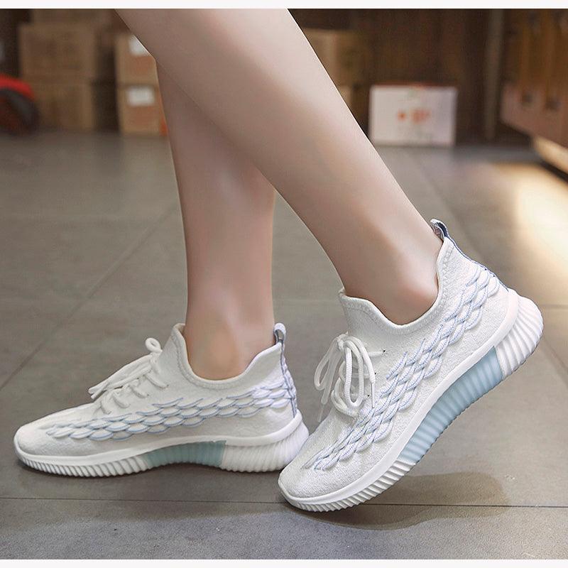 Women's Breathable Mesh Walking Sneakers Lightweight Casual Shoes