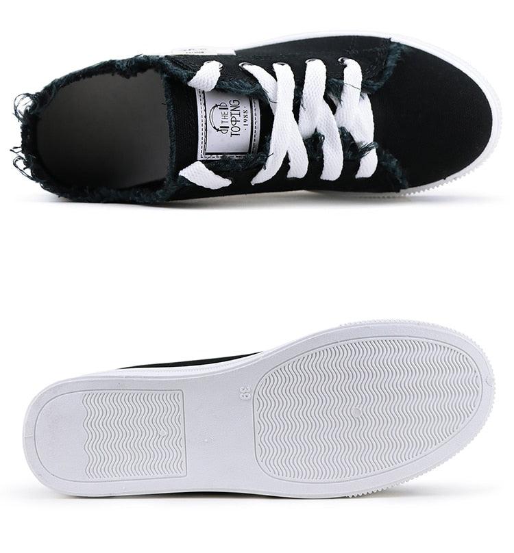 Women's Classic Canvas Low-Top Breathable Summer Casual Sneakers