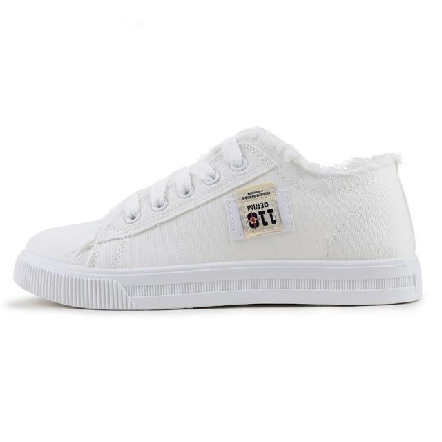 Women's Classic Canvas Low-Top Breathable Summer Casual Sneakers