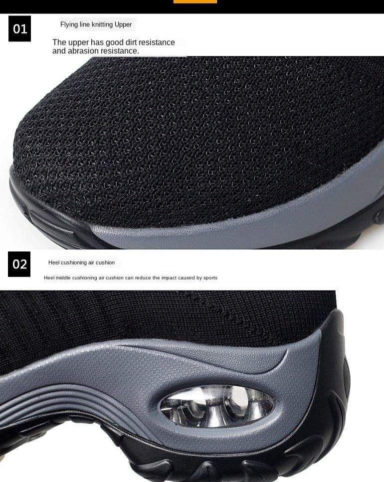 Women's Chunky Platform Sock Sneakers Breathable Mesh Walking Shoes
