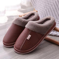 Memory Foam Plush Slippers - Non-Slip Warm Indoor House Shoes