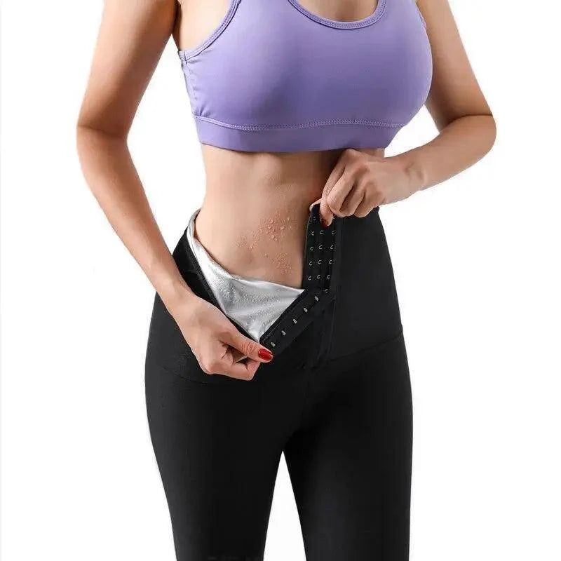Women's Hot Thermo Compression Sauna Pants for Weight Loss