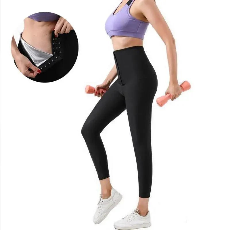 Women's Hot Thermo Compression Sauna Pants for Weight Loss