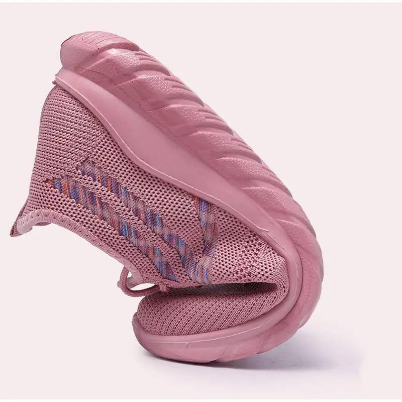 Women's Mesh Breathable Sneakers, Casual Walking Shoes, Soft Sole