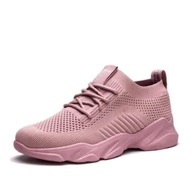 Women's Mesh Breathable Sneakers, Casual Walking Shoes, Soft Sole