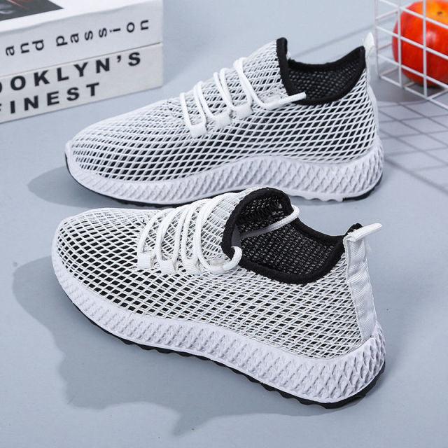 Women's Breathable Mesh Slip-On Walking Sneakers Lightweight Shoes