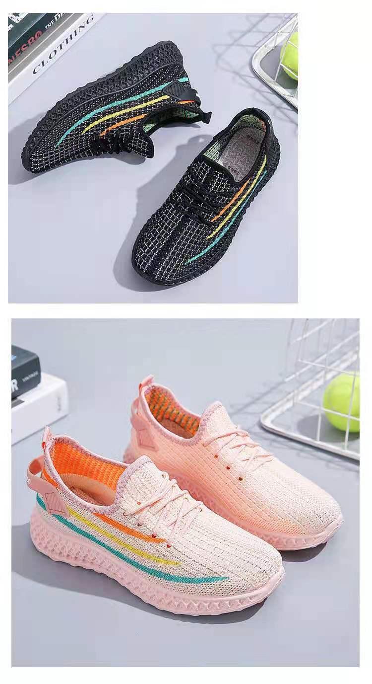 Women's Breathable Mesh Slip-On Walking Sneakers Lightweight Shoes