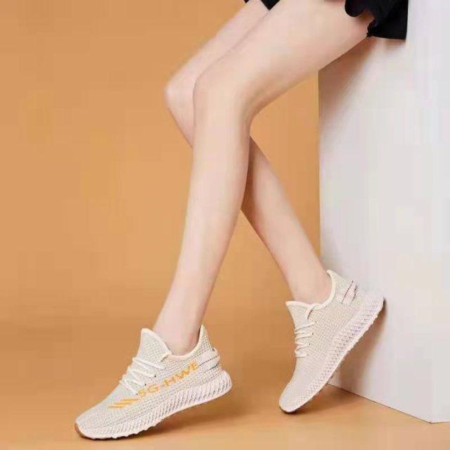 Women's Breathable Mesh Slip-On Walking Sneakers Lightweight Shoes