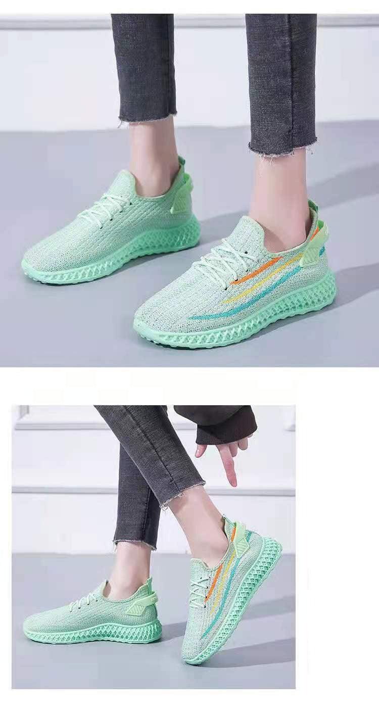 Women's Breathable Mesh Slip-On Walking Sneakers Lightweight Shoes