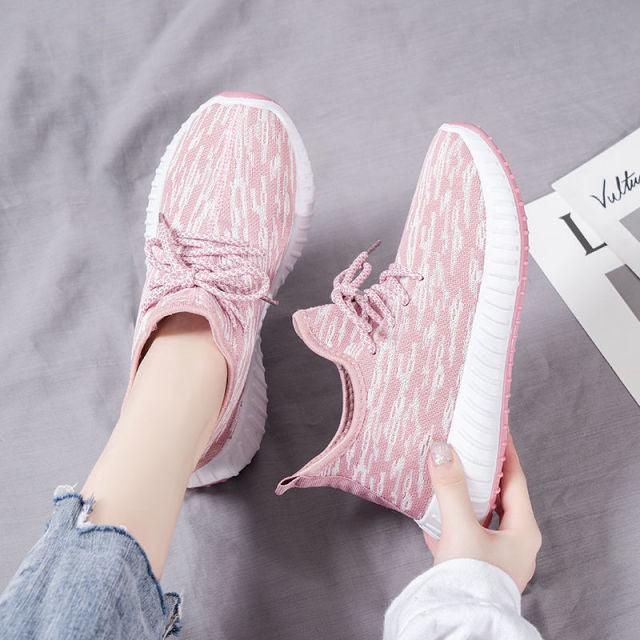 Women's Breathable Mesh Slip-On Walking Sneakers Lightweight Shoes