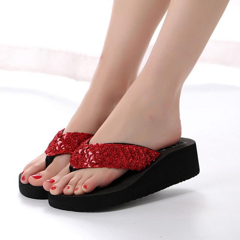 Girls Pink Butterfly Platform Sandals Summer Dressy Open Toe Shoes