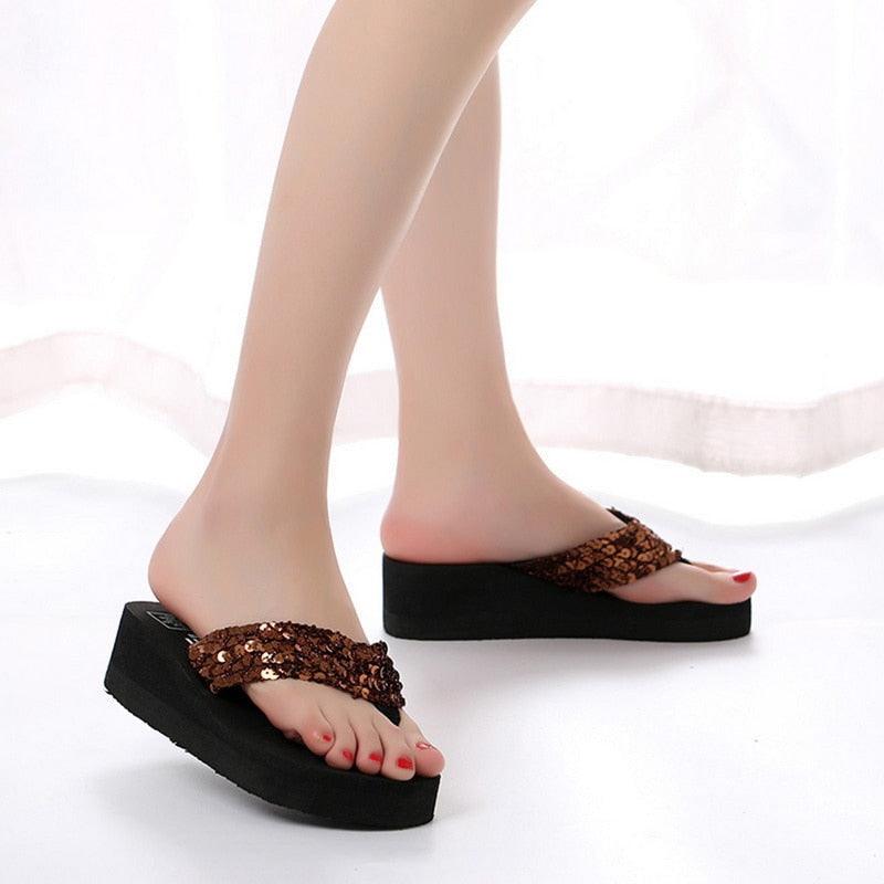 Girls Pink Butterfly Platform Sandals Summer Dressy Open Toe Shoes