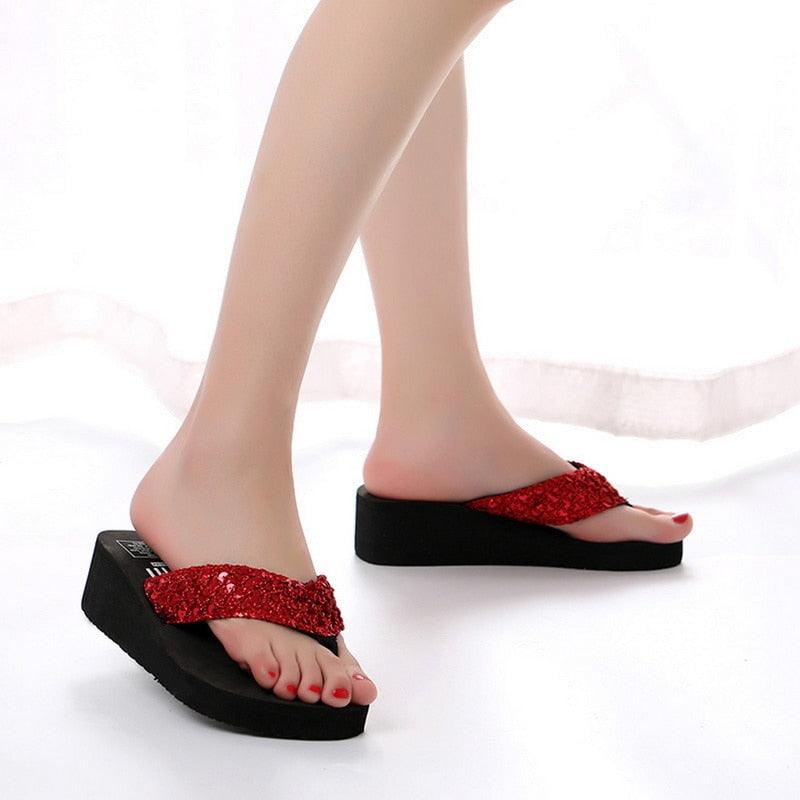 Girls Pink Butterfly Platform Sandals Summer Dressy Open Toe Shoes