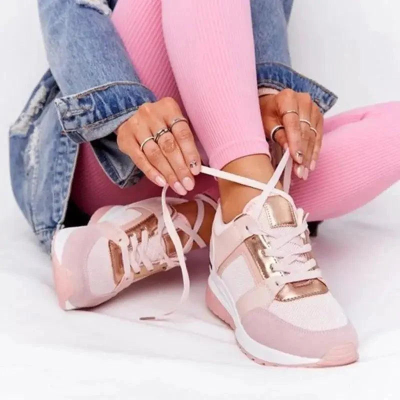 Women's Fashion Sport Sneakers Comfortable Non-Slip Walking Shoes