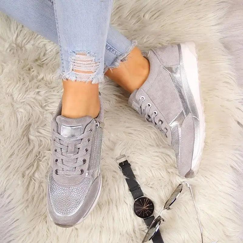 Women's Fashion Sport Sneakers Comfortable Non-Slip Walking Shoes