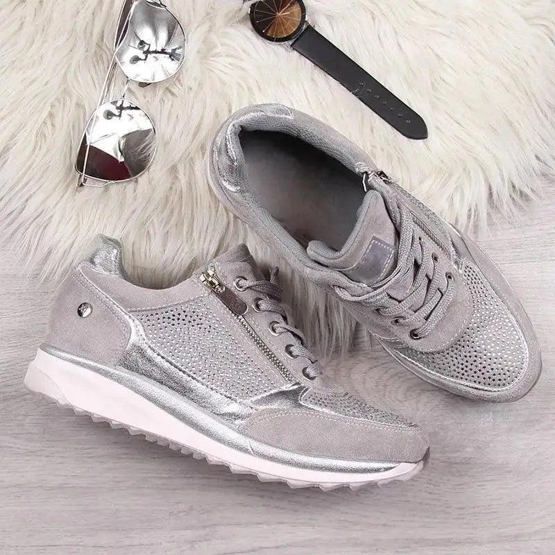 Women's Fashion Sport Sneakers Comfortable Non-Slip Walking Shoes