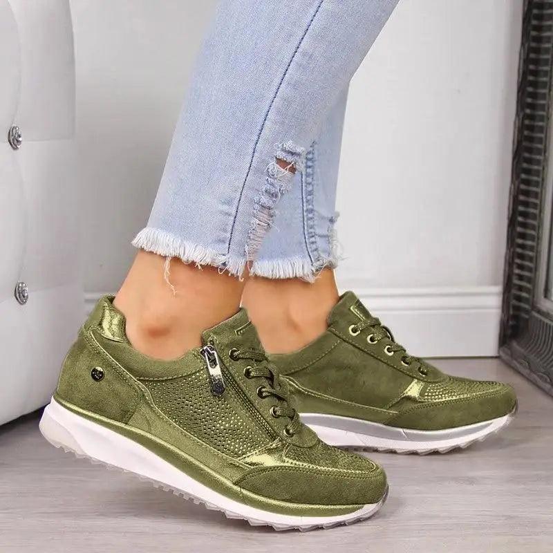 Women's Fashion Sport Sneakers Comfortable Non-Slip Walking Shoes