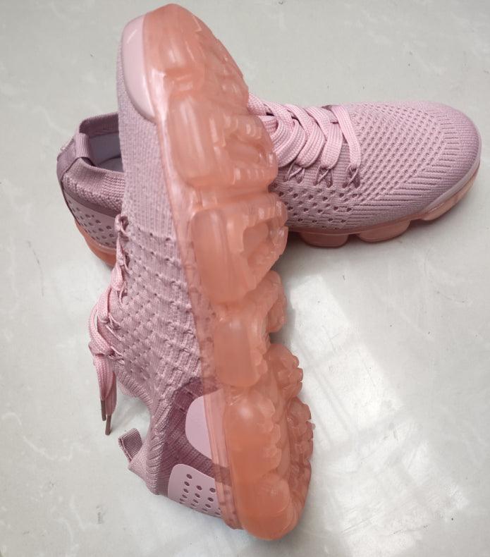 Women's Lightweight Mesh Platform Sneakers Air Cushion Walking Shoes