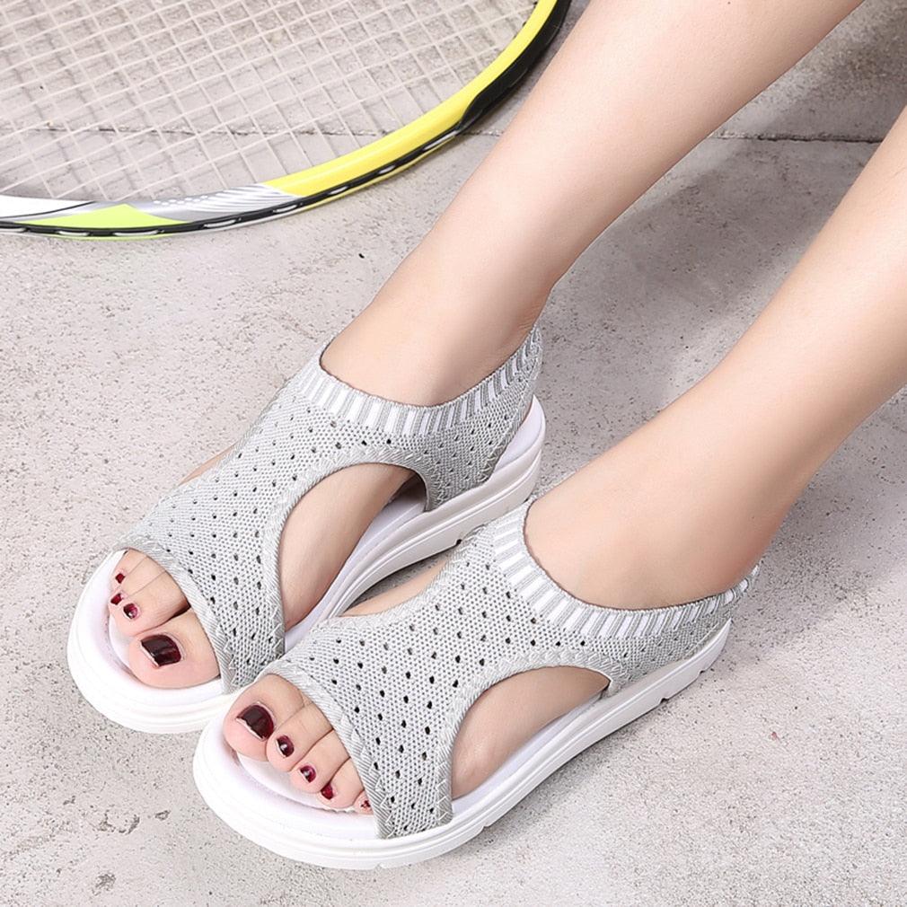 Women’s Platform Sandals Breathable Comfortable Walking Shoes