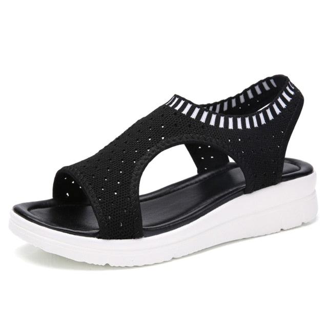 Women’s Platform Sandals Breathable Comfortable Walking Shoes