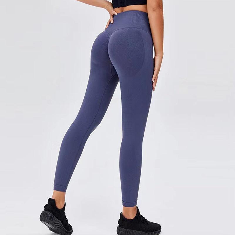 Women's High Waist Seamless Yoga Leggings - Butt Lifting Pants