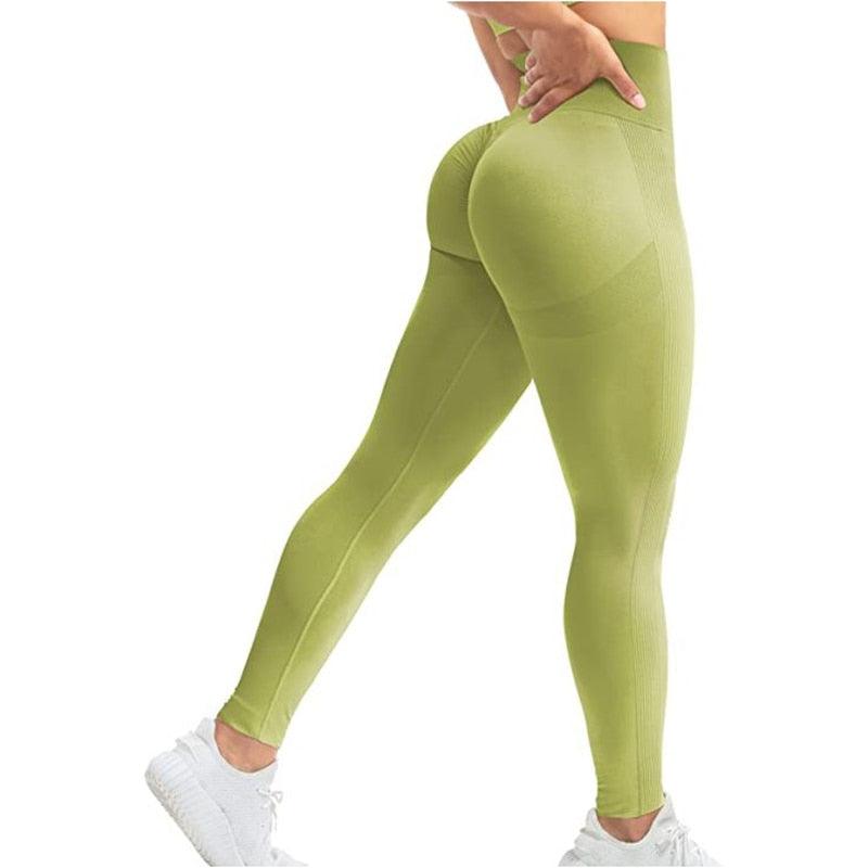 High Waist Seamless Yoga Leggings Push Up Fitness Workout Pants