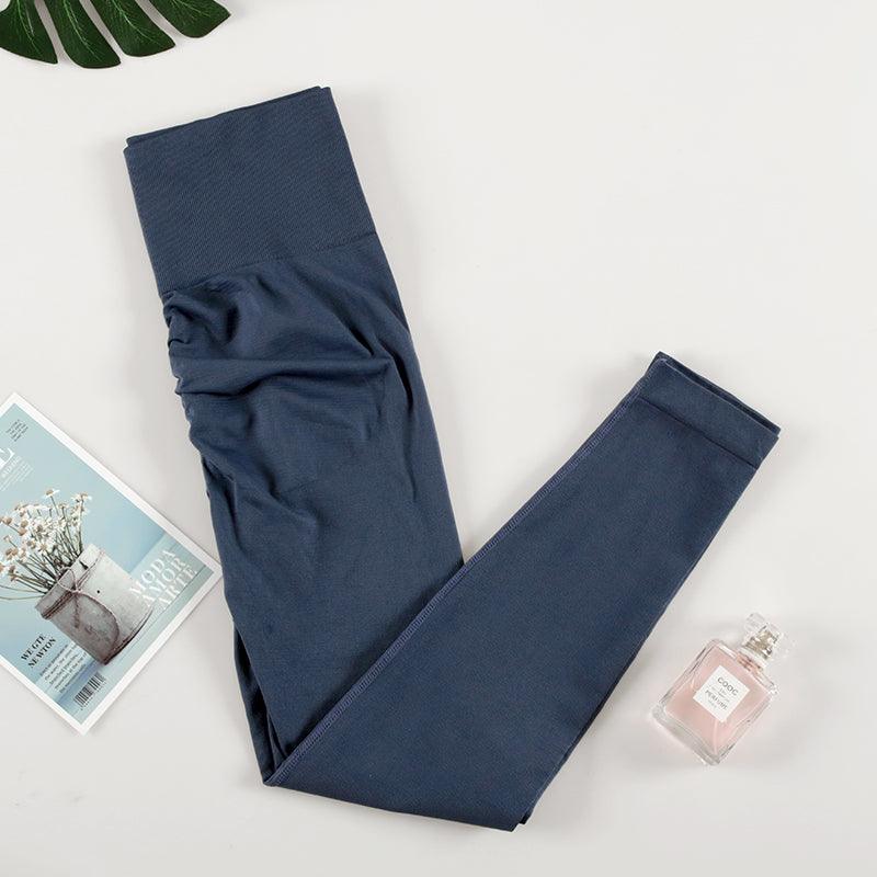 Seamless High-Waist Shaping Yoga Pants for Gym and Fitness