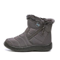 Women’s Fur Lined Winter Ankle Boots – Warm Slip-On Snow Shoes