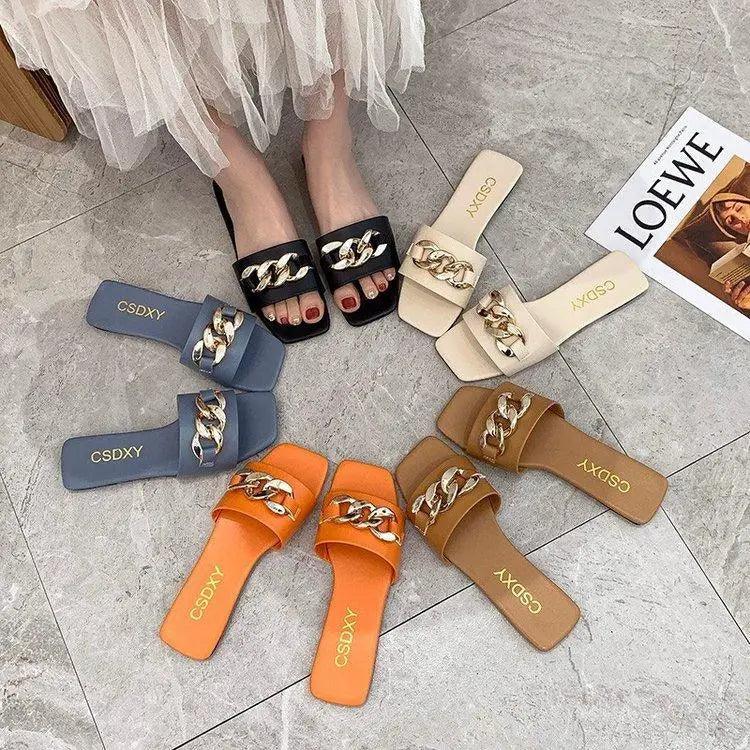 Women's Comfortable Summer Flip Flop Sandals - Casual Slip-On